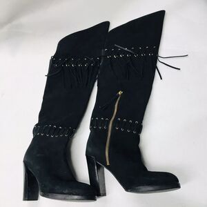 Rebecca Minkoff Black Heeled Boots